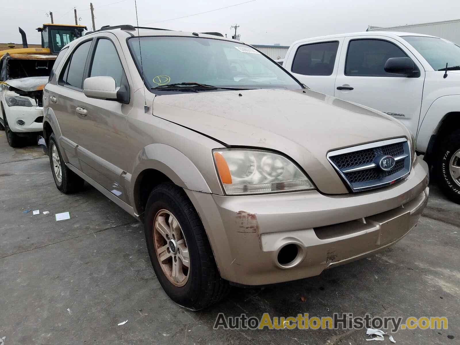 2005 KIA SORENTO EX EX, KNDJD733455499631