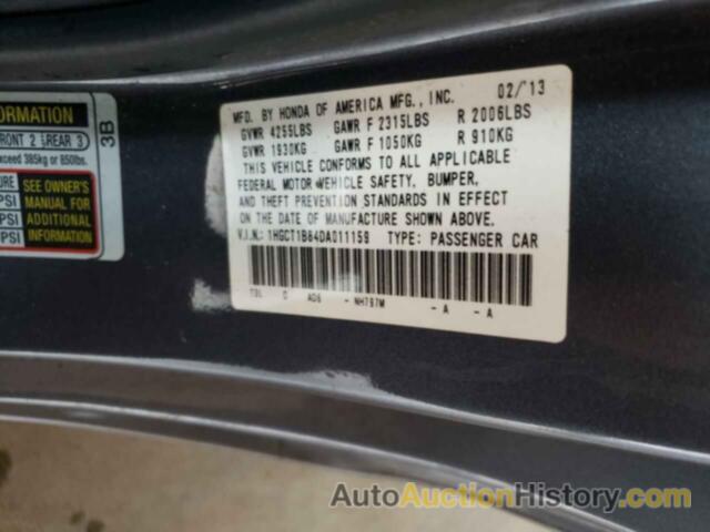 HONDA ACCORD EXL, 1HGCT1B84DA011159