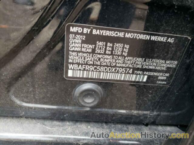 BMW 5 SERIES I, WBAFR9C58DDX79574