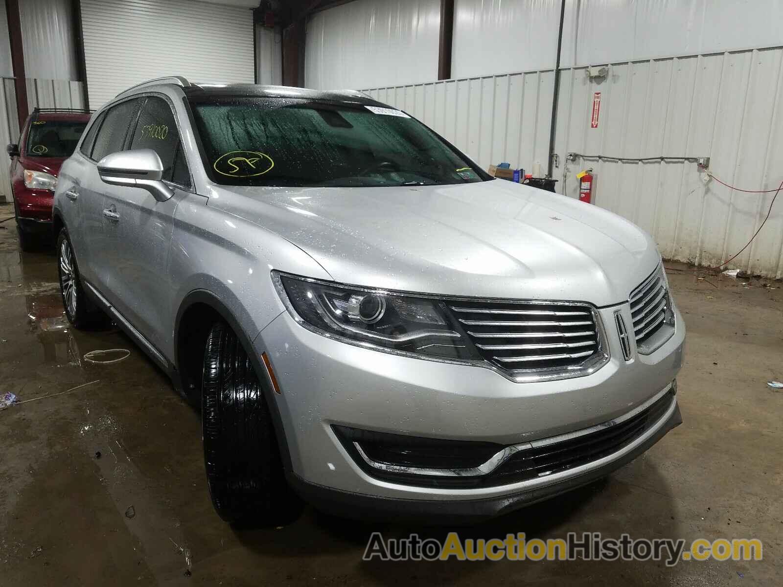 2016 LINCOLN MKX RESERVE, 2LMPJ8LR5GBL39558