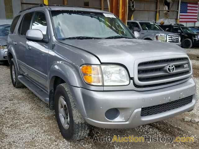 2002 TOYOTA SEQUOIA SR SR5, 5TDZT34A92S107177