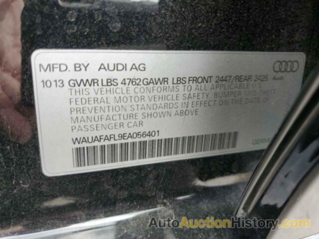 AUDI A4 PREMIUM, WAUAFAFL9EA056401