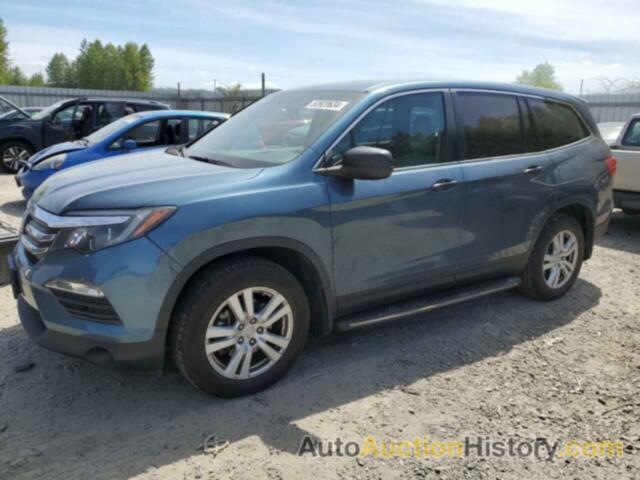 HONDA PILOT LX, 5FNYF6H12GB041288