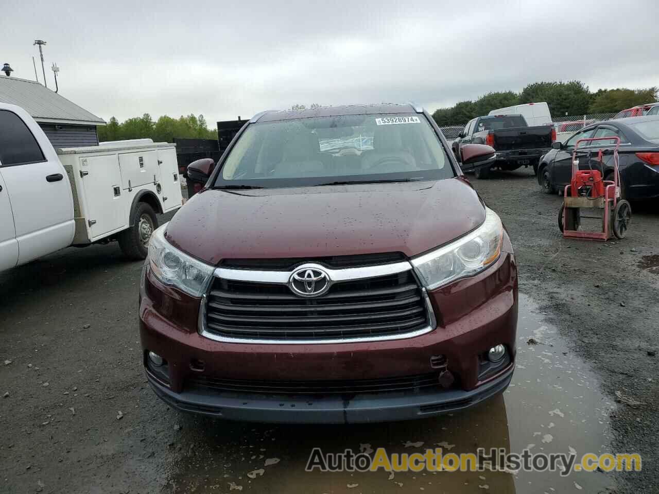 TOYOTA HIGHLANDER XLE, 5TDJKRFH4FS191735