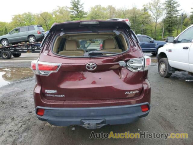 TOYOTA HIGHLANDER XLE, 5TDJKRFH4FS191735