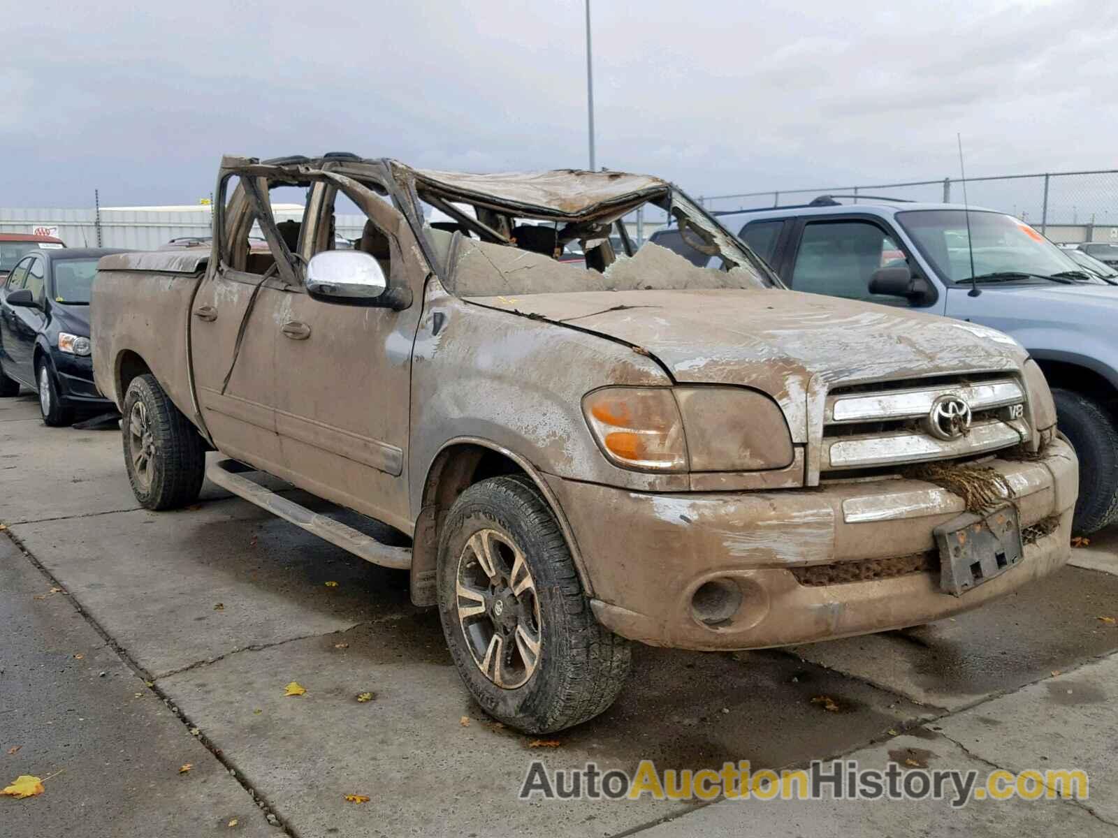 2004 TOYOTA TUNDRA DOUBLE CAB SR5, 5TBET34144S461537