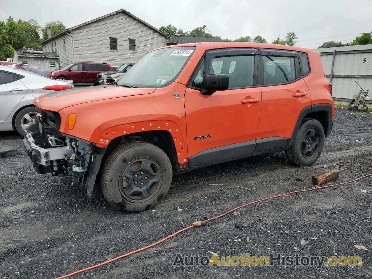 JEEP RENEGADE SPORT, ZACNJBABXLPL85237