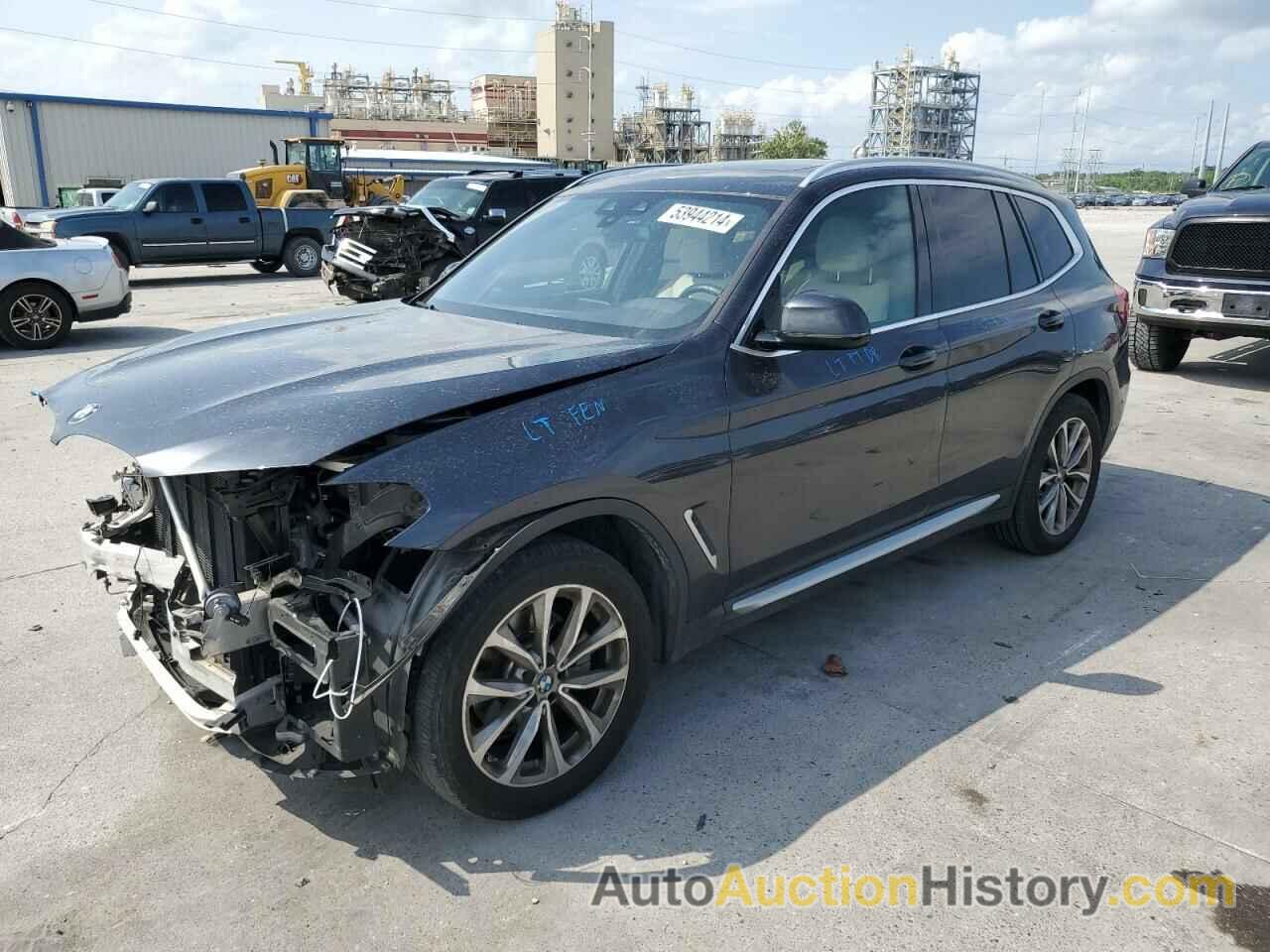 BMW X3 SDRIVE30I, 5UXTR7C57KLR52335