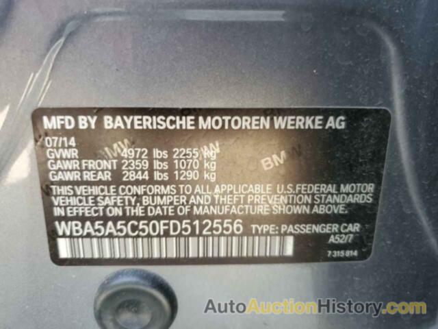 BMW 5 SERIES I, WBA5A5C50FD512556