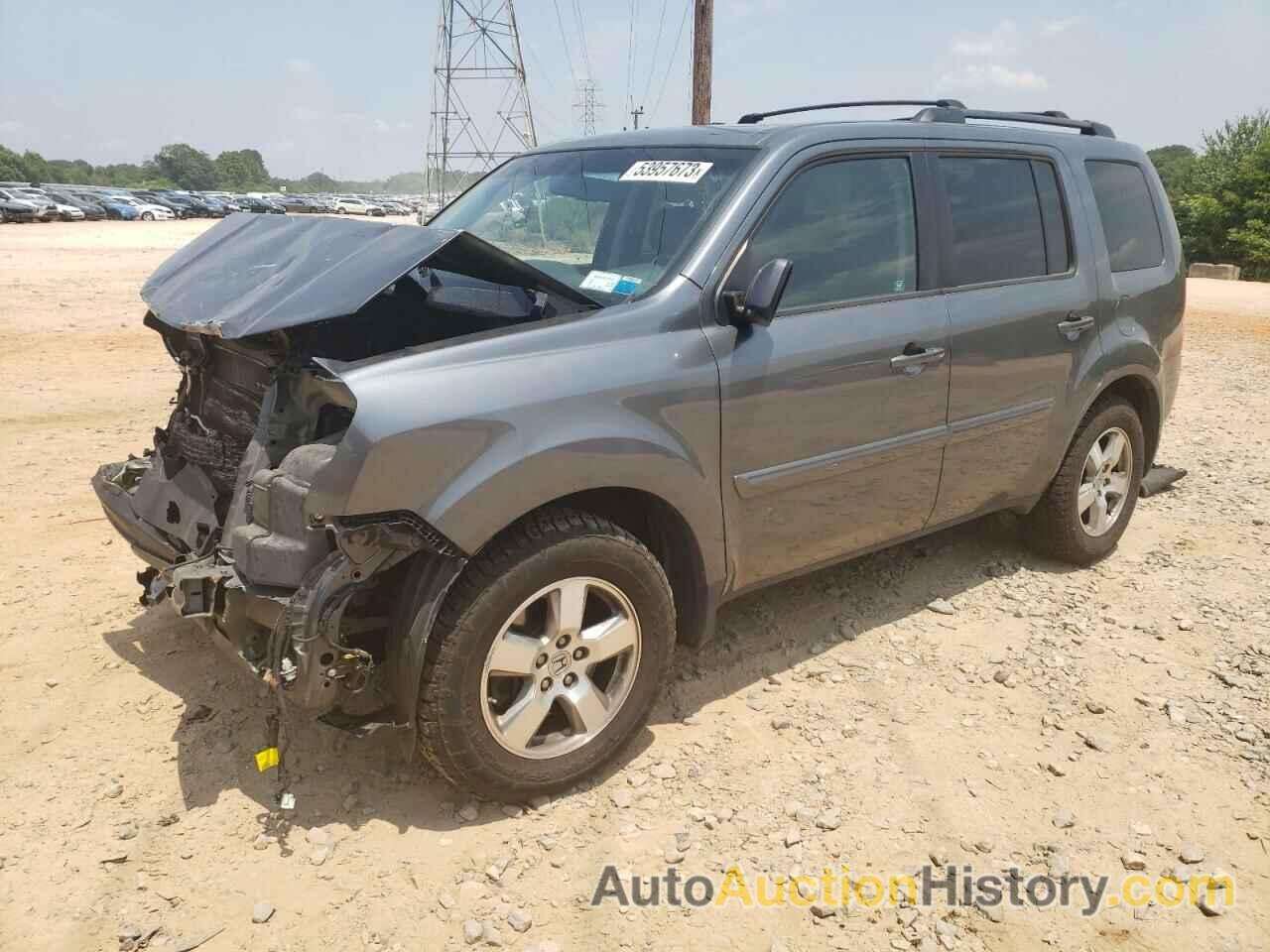 2011 HONDA PILOT EXL, 5FNYF4H58BB027993