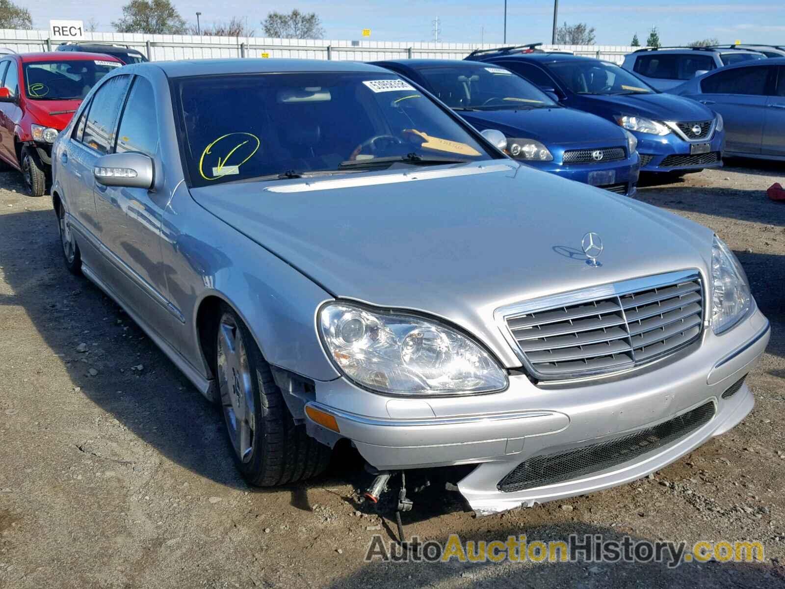 2003 MERCEDES-BENZ S 500 4MATIC, WDBNG84J03A378965