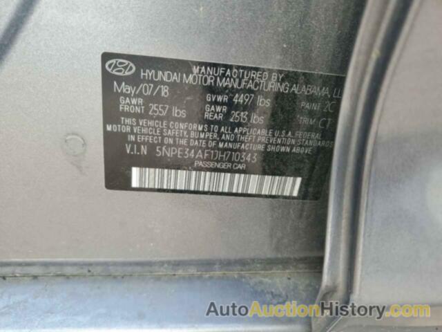 HYUNDAI SONATA SPORT, 5NPE34AF1JH710343