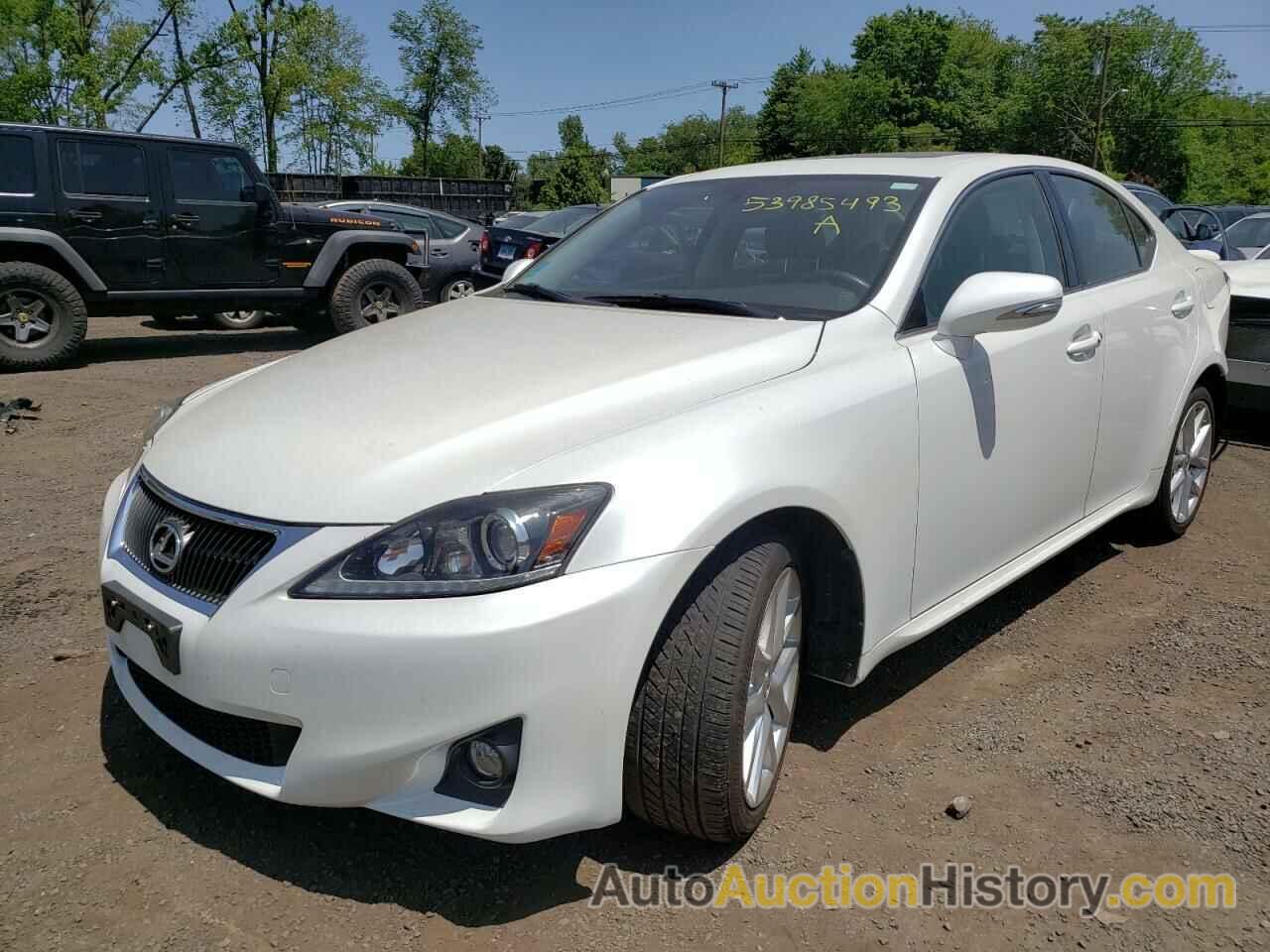 2011 LEXUS IS 250, JTHCF5C22B5047007