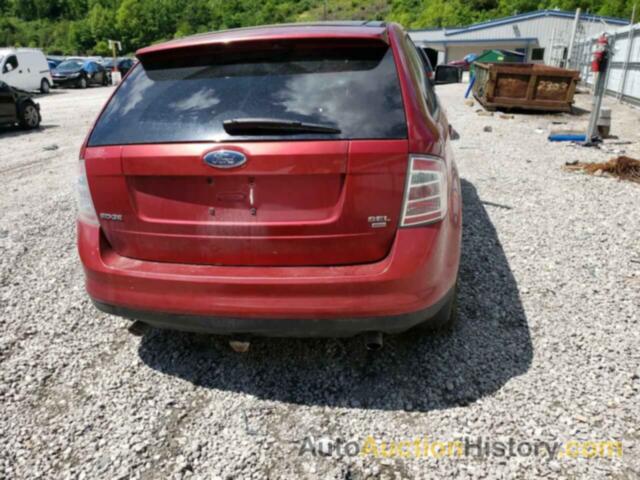 FORD EDGE SEL, 2FMDK48C07BA60740