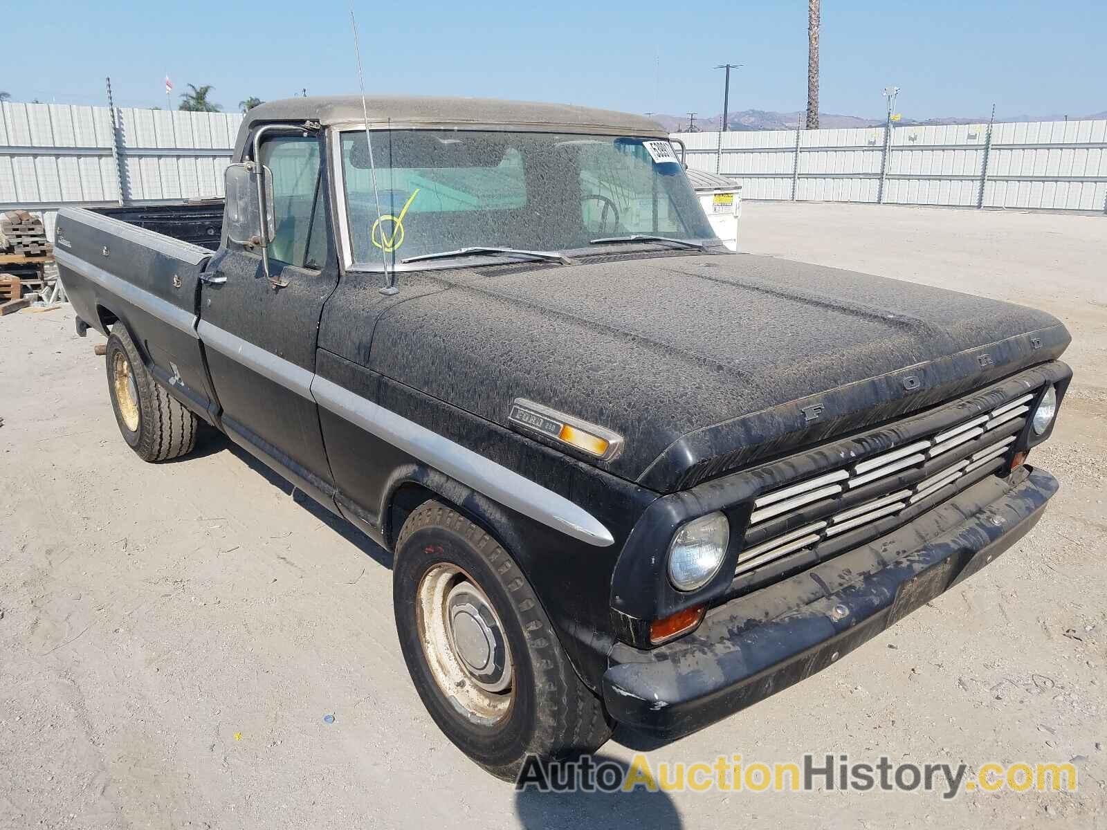 1968 FORD RANGER, 000000F25YRC71148