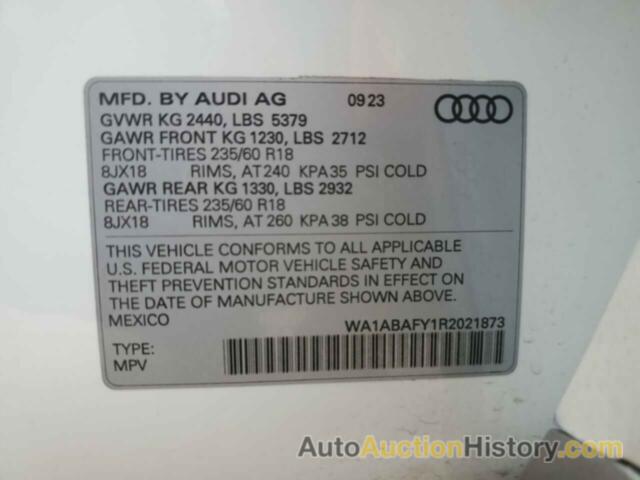 AUDI Q5 PREMIUM 40, WA1ABAFY1R2021873