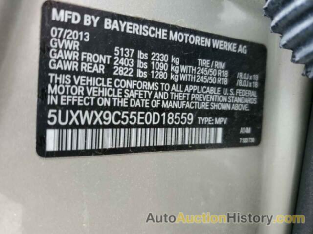 BMW X3 XDRIVE28I, 5UXWX9C55E0D18559
