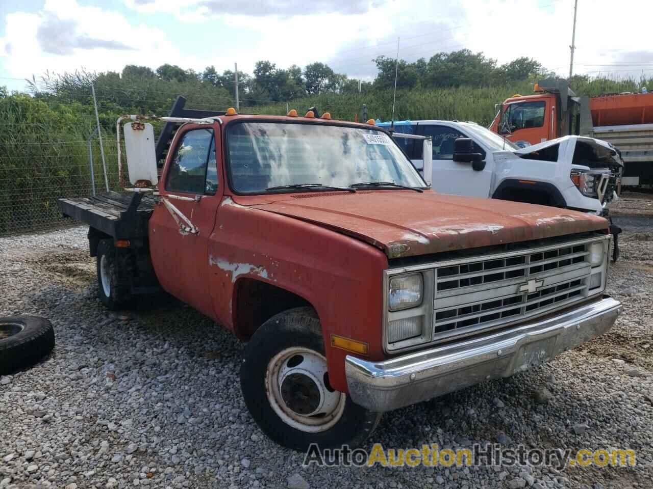 1988 CHEVROLET C/K3500, 1GBHR34K6JJ100836