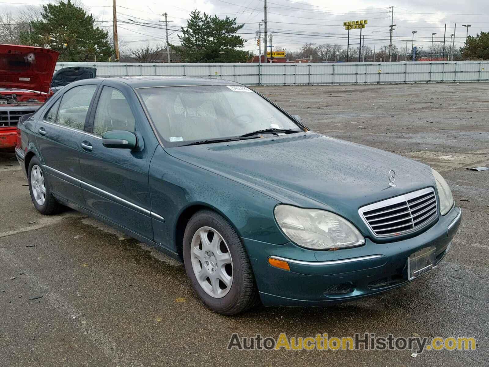 2000 MERCEDES-BENZ S 430, WDBNG70J2YA080876