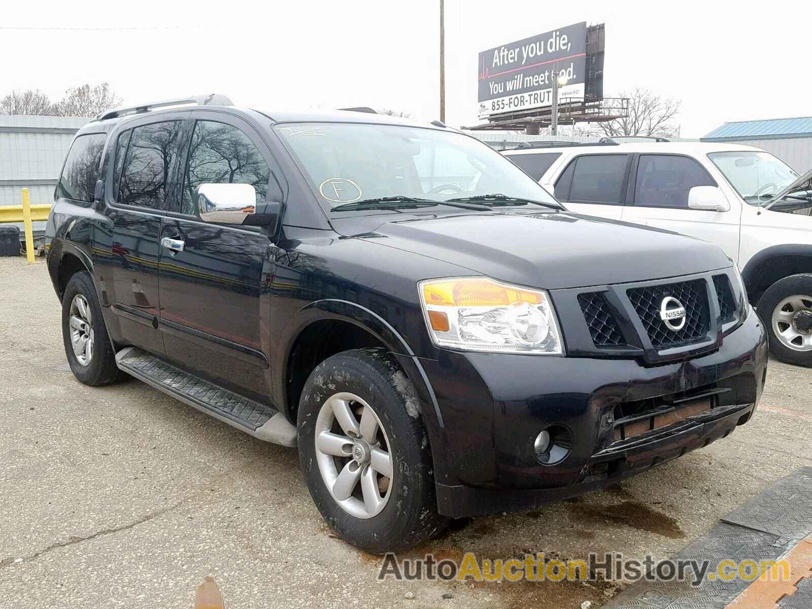 2012 NISSAN ARMADA SV, 5N1AA0NDXCN614053