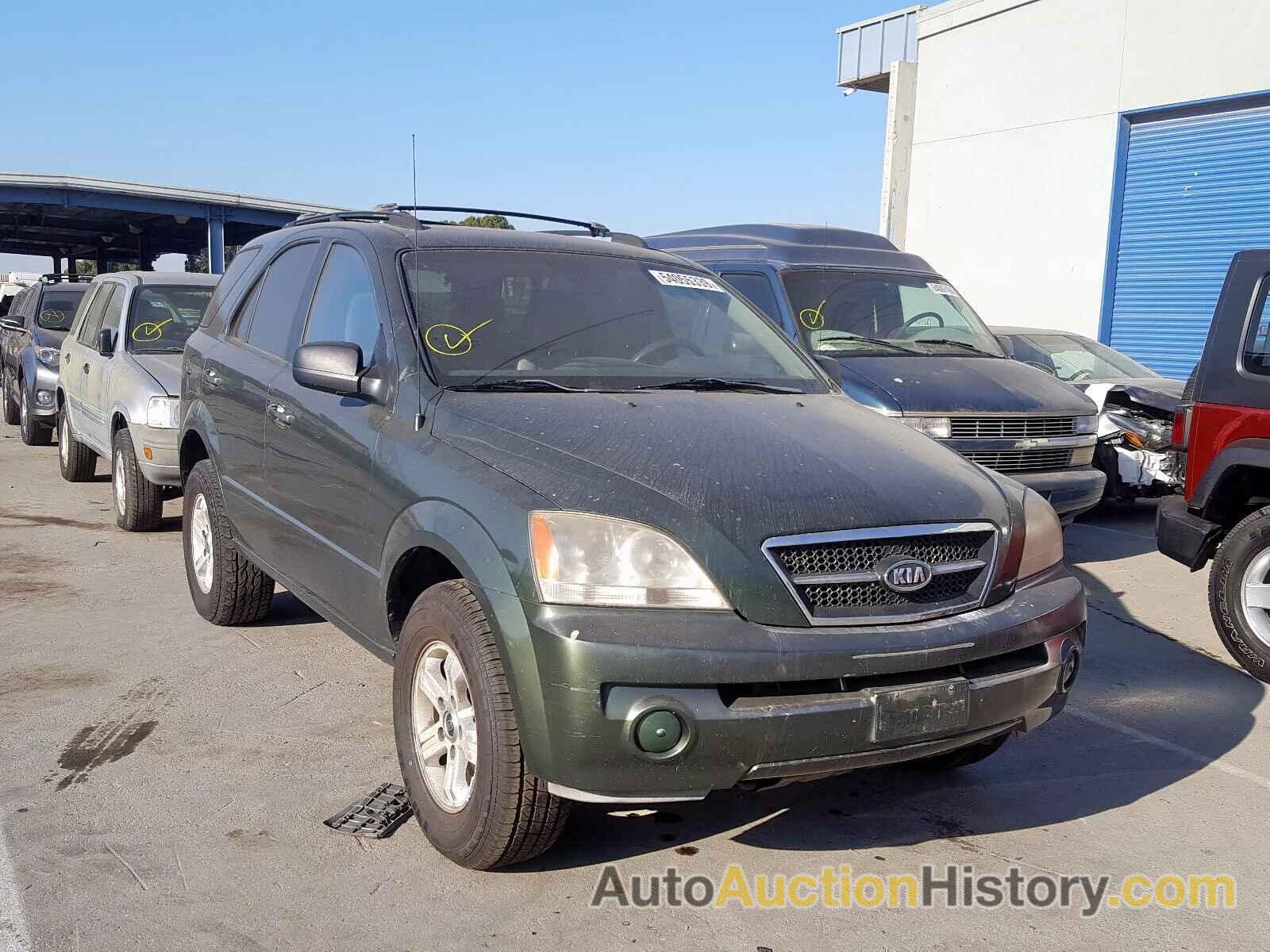 2003 KIA SORENTO EX EX, KNDJD733X35049740