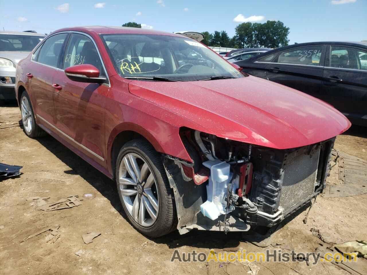 2017 VOLKSWAGEN PASSAT SE, 1VWGT7A37HC031986