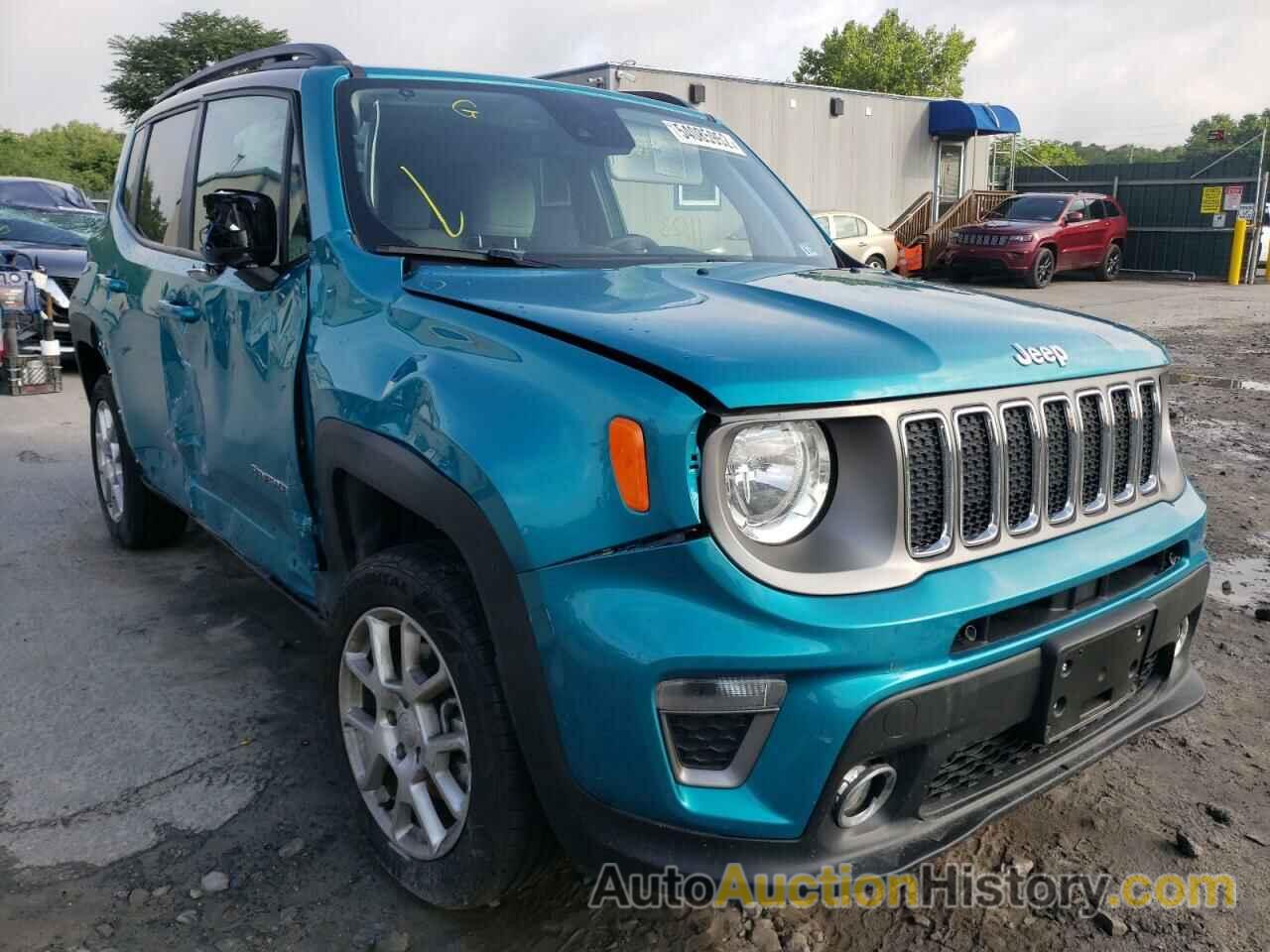 2021 JEEP RENEGADE LIMITED, ZACNJDD11MPM18237