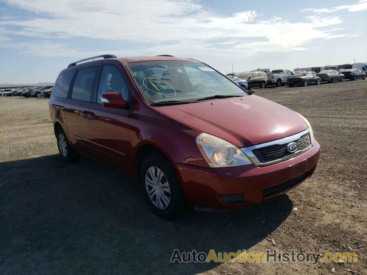 2012 KIA SEDONA LX, KNDMG4C79C6479565