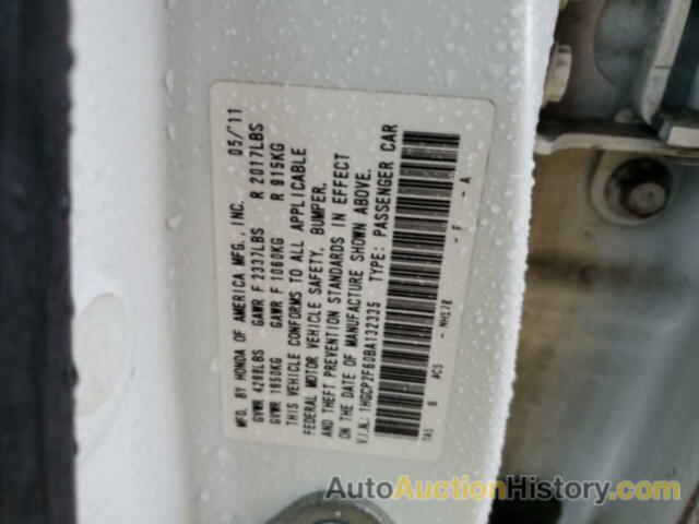 HONDA ACCORD SE, 1HGCP2F60BA132335