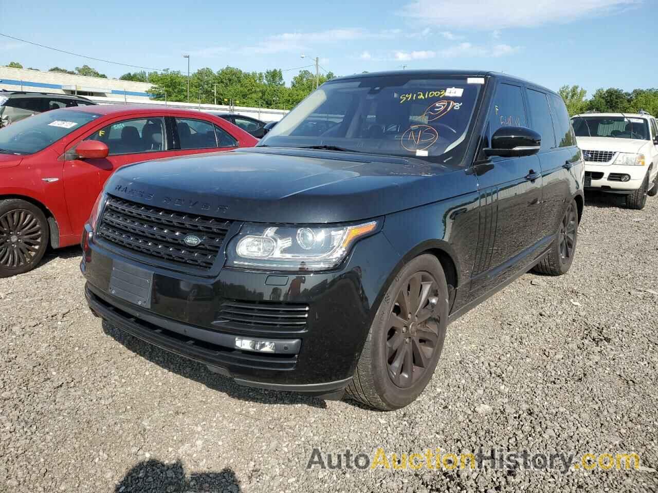 2016 LAND ROVER RANGEROVER, SALGR2VF1GA253712