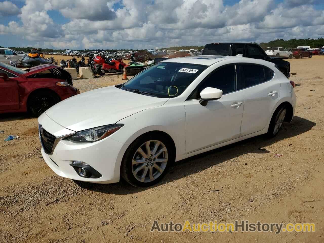 2014 MAZDA 3 GRAND TOURING, JM1BM1M33E1198596