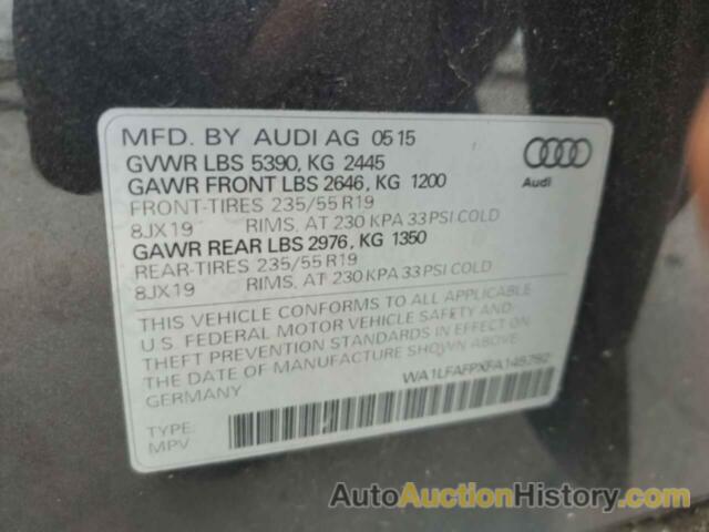 AUDI Q5 PREMIUM PLUS, WA1LFAFPXFA145792