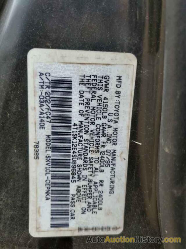 TOYOTA CAMRY LE, 4T1SK12E4SU896845