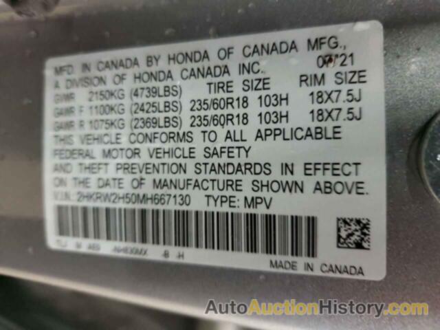 HONDA CRV EX, 2HKRW2H50MH667130