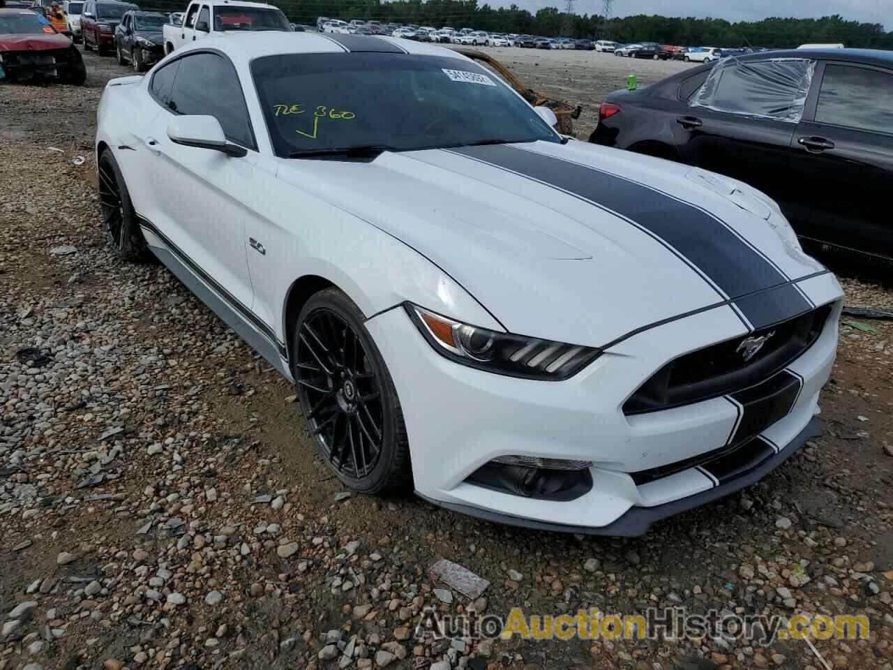2016 FORD MUSTANG GT, 1FA6P8CF3G5228310
