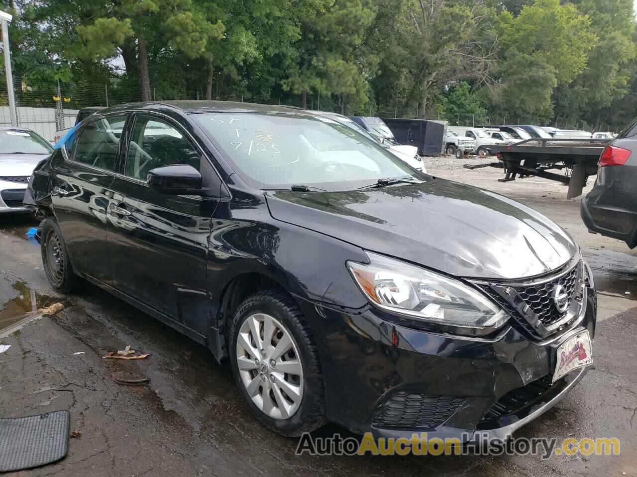 2016 NISSAN SENTRA S, 3N1AB7AP7GY263902