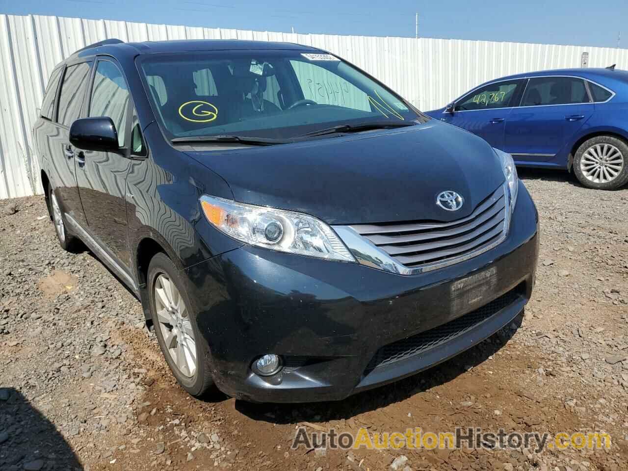 2017 TOYOTA SIENNA XLE, 5TDDZ3DC3HS183058