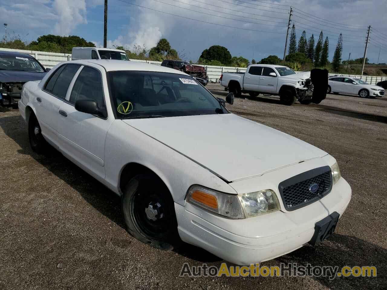 2002 FORD CROWN VIC POLICE INTERCEPTOR, 2FAFP71W32X156156