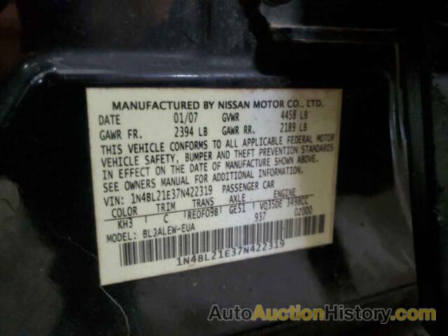 NISSAN ALTIMA 3.5SE, 1N4BL21E37N422319