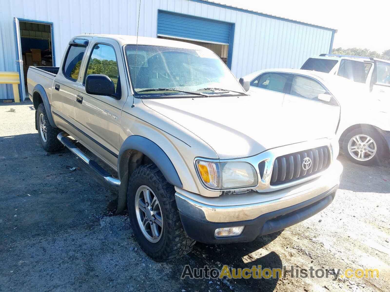 2001 TOYOTA TACOMA DOU DOUBLE CAB PRERUNNER, 5TEGN92N71Z816931