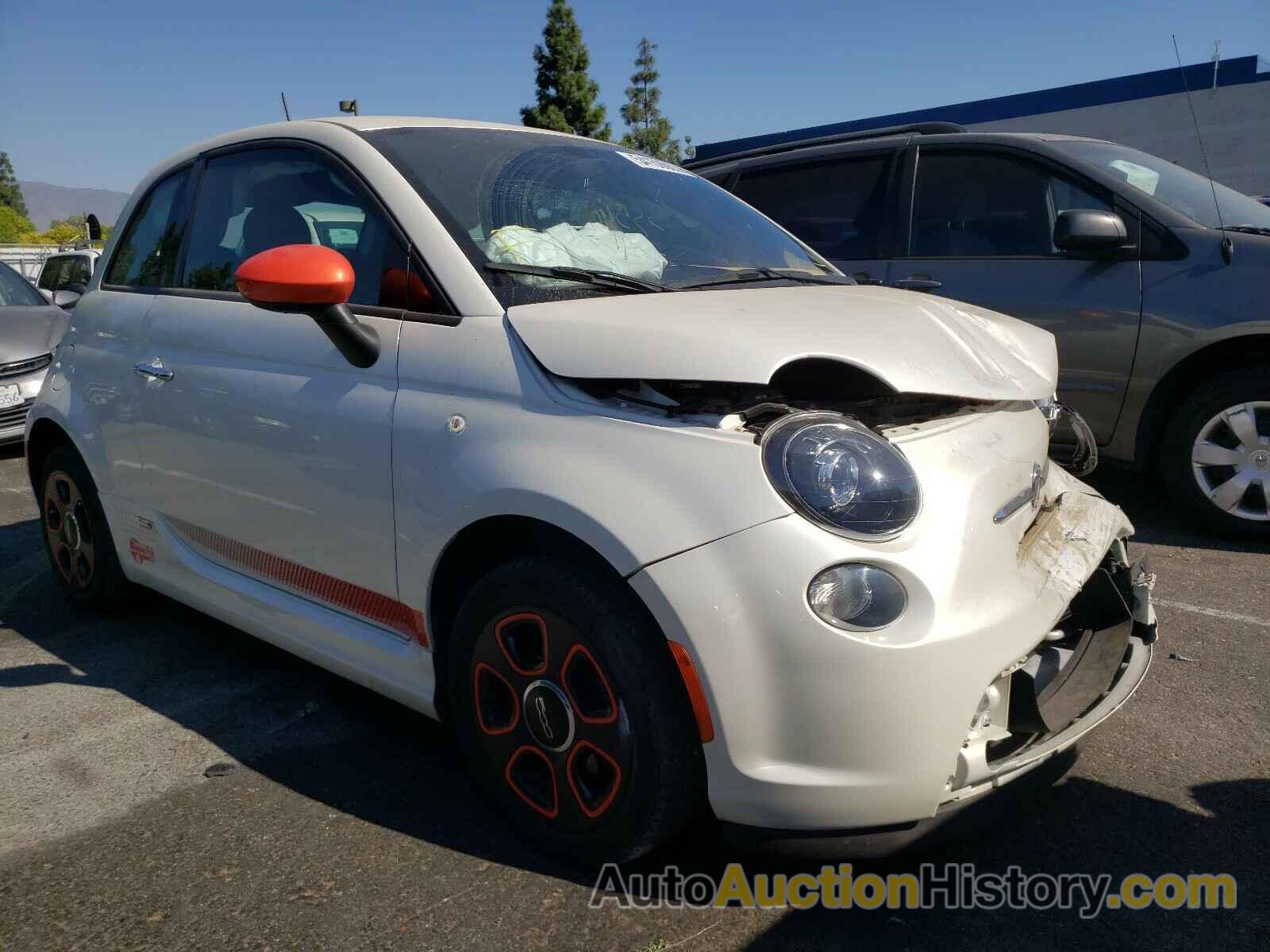 2017 FIAT 500 ELECTRIC, 3C3CFFGE0HT550379