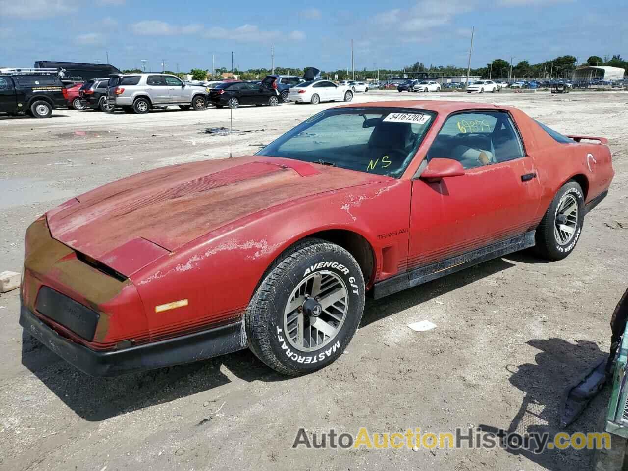 1984 PONTIAC FIREBIRD TRANS AM, 1G2AW87G4EN234001