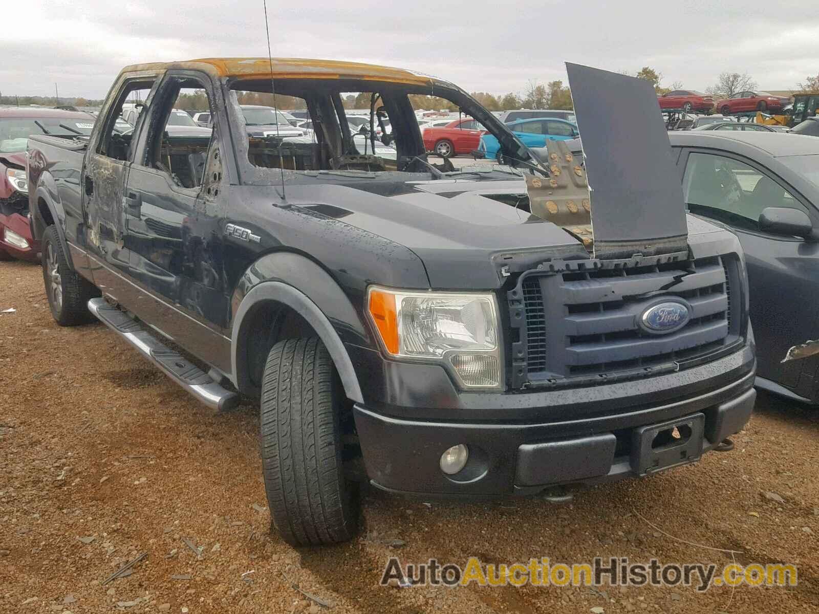 2009 FORD F150 SUPER SUPERCREW, 1FTPW14V69FB36569