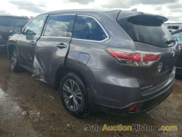 TOYOTA HIGHLANDER XLE, 5TDJKRFH5GS297404