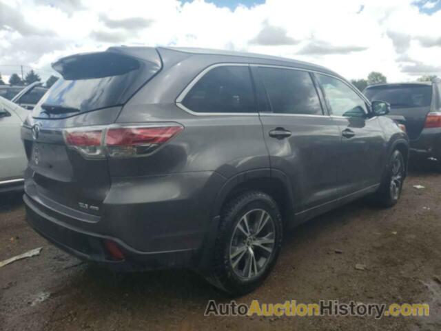 TOYOTA HIGHLANDER XLE, 5TDJKRFH5GS297404