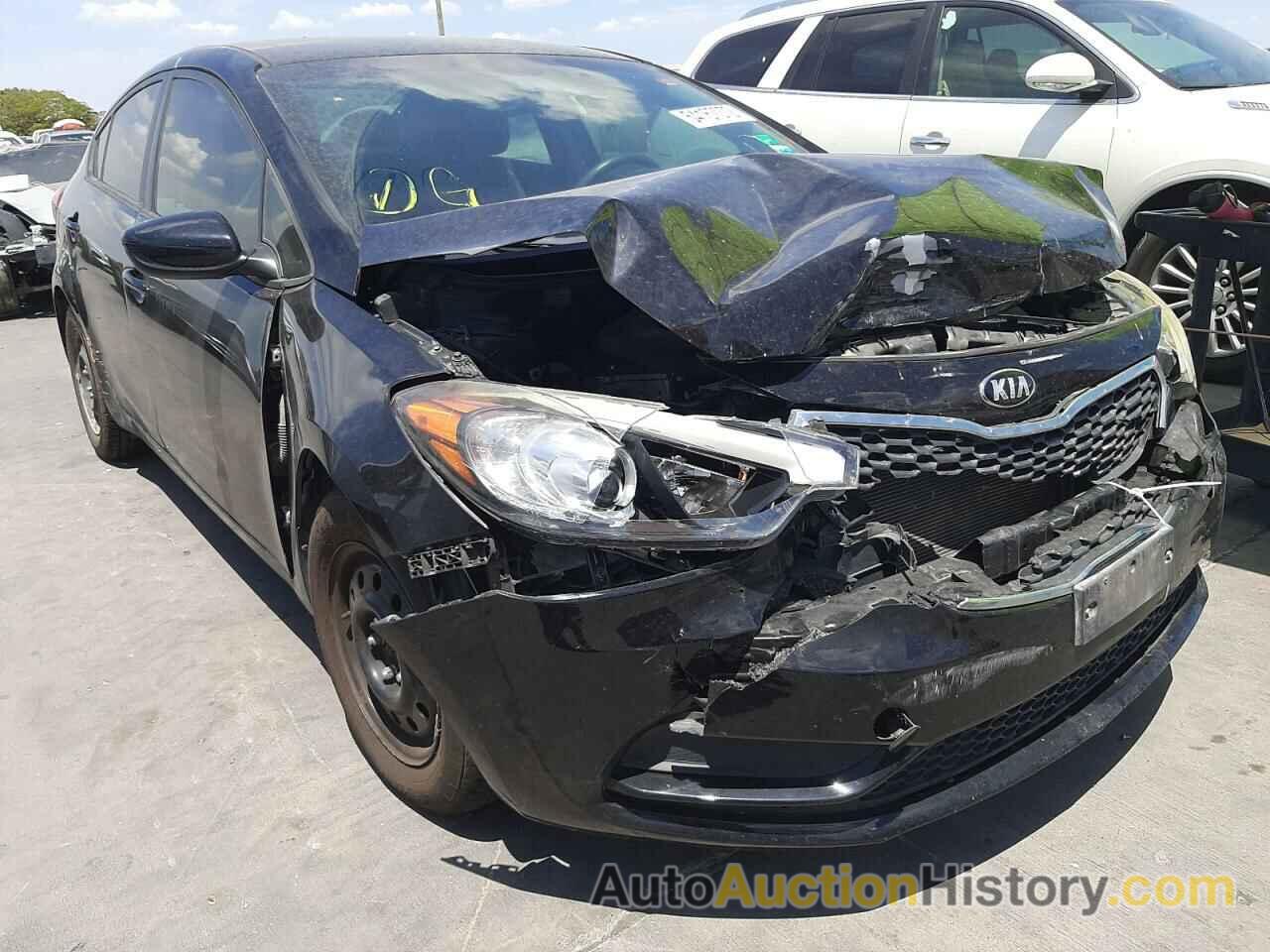 2014 KIA FORTE LX, KNAFK4A60E5207025