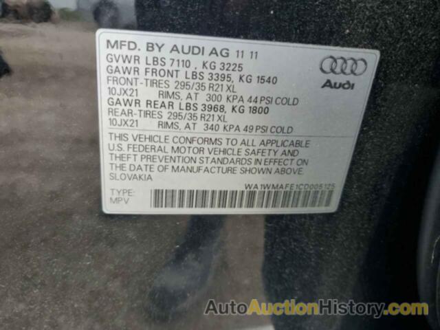 AUDI Q7 PRESTIGE, WA1WMAFE1CD005125