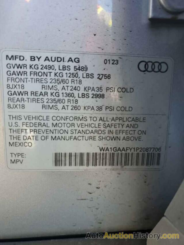 AUDI Q5 PREMIUM 45, WA1GAAFY1P2087706