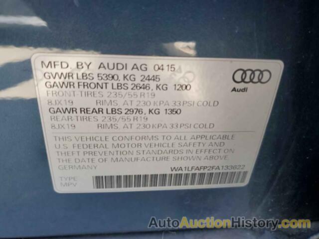 AUDI Q5 PREMIUM PLUS, WA1LFAFP2FA133622