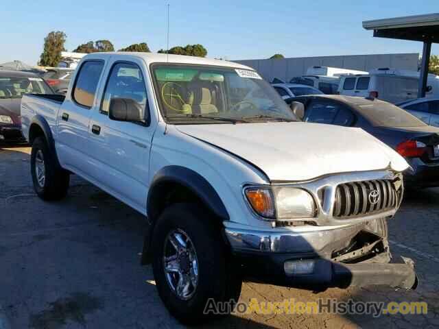 2001 TOYOTA TACOMA DOU DOUBLE CAB PRERUNNER, 5TEGN92N01Z793072